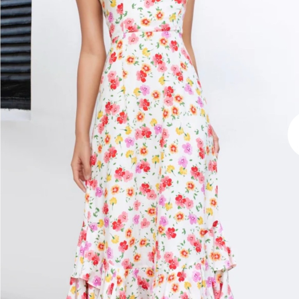 Floral Sleeveless Maxi Dress